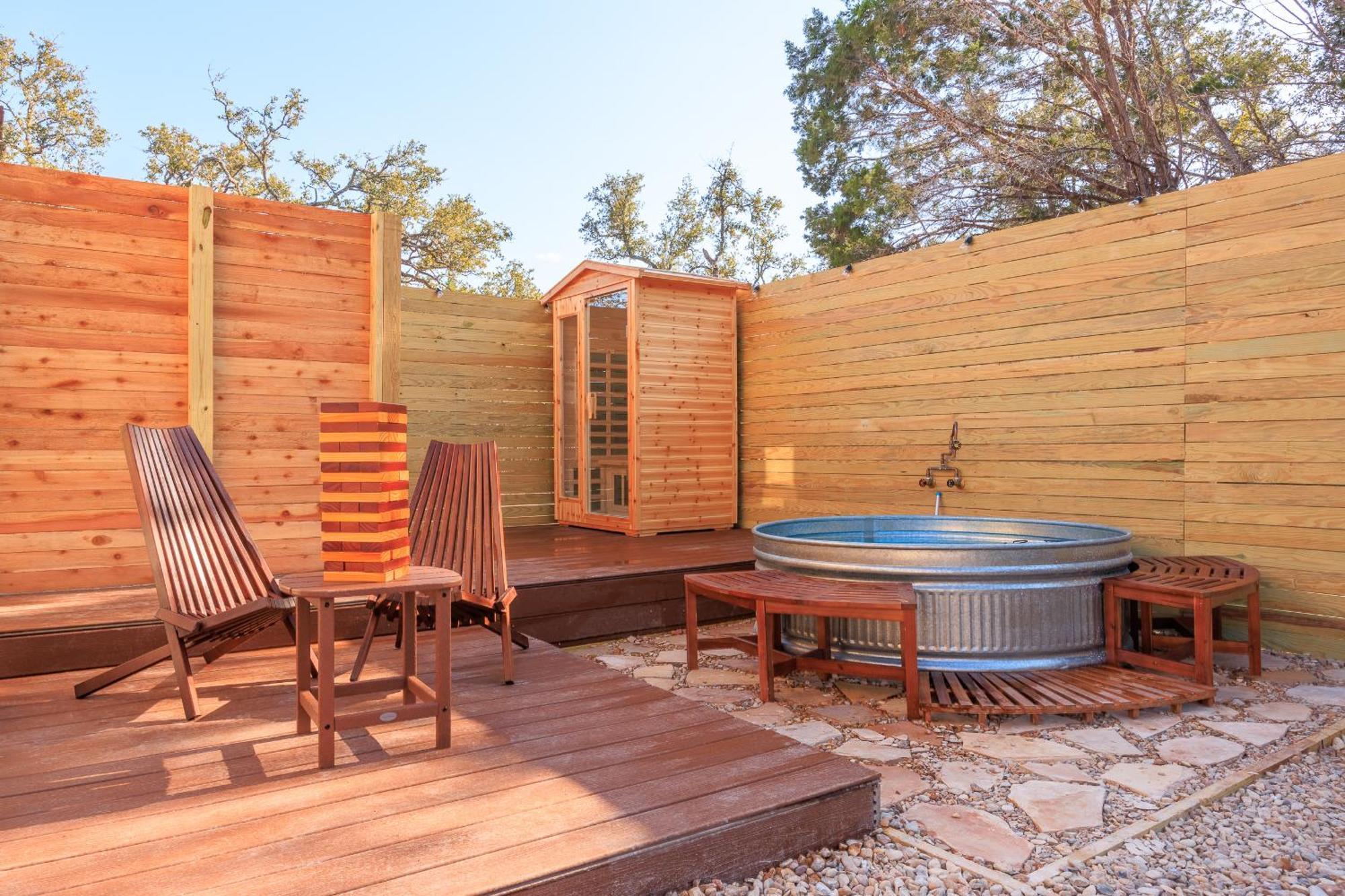 Romantic Luxury Retreat Hot Cold Pool & Sauna ウィンバリー エクステリア 写真